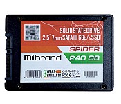 SSD-накопичувач  Wibrand Spider SATA III 240GB Bulk (WI2.5SSD/SP240GB)