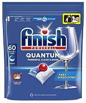 Капсули для посудомийних машин FINISH Quantum All in 1 60 шт(5908252004881/15908252004888/4002448144595)