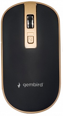 Миша Gembird MUSW-4B-06-BG Wireless Black-Gold