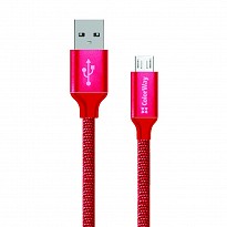 Кабель ColorWay USB-MicroUSB, 1м Red