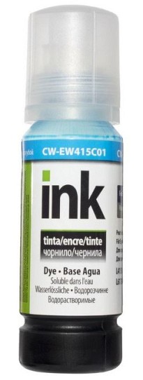 Чорнило ColorWay Epson L-4150/4160/6160/6170 70мл Cyan EW415C