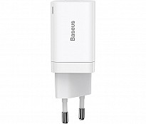 Зарядний пристрій Baseus Super Si Pro C+U 30W White (CCSUPP-E02)