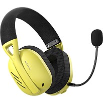 Навушники з мікрофоном Hator Hyperpunk 2 Wireless Tri-mode Black/Yellow (HTA-857)