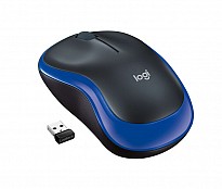 Миша Logitech M185 (910-002239) Blue USB