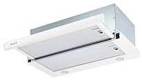 Витяжка Borgio TLF (TR) 60 white glass (телескопічна)