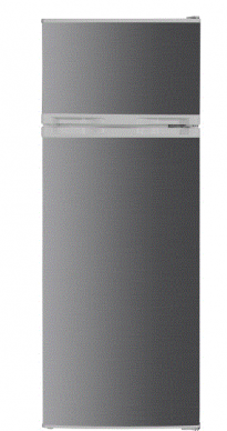 Холодильник двокамерний Blaufisch BRF-43G нержавіюча сталь