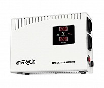 Стабілізатор EnerGenie EG-AVR-DW2000-01 White (2000 ВА) 1200 Вт