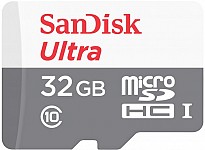 Карта пам'яті SanDisk MicroSDHC Ultra 32GB Class 10 UHS-I (SDSQUNR-032G-GN3MN)