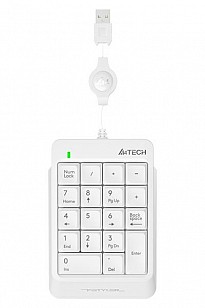 Клавіатура цифрова A4Tech Fstyler FK13 Numeric Keypad White