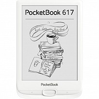  Електронна книга з підсвічуванням PocketBook 617 White (PB617-D-CIS)