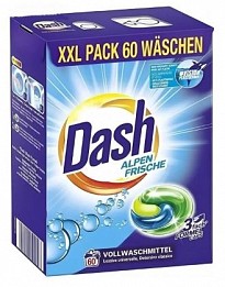 Капсули для прання Dash Alpen Frische 60шт