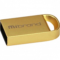 Флешка Mibrand Lynx 32GB USB 2.0 Gold