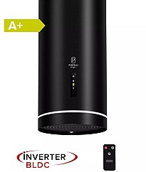 Витяжка острівна Perfelli DESIGN RICCO 35 NERO SILENZIO