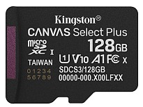 Карта пам'яті Kingston Canvas Select Plus microSDXC 128GB UHS-I U1 V10 (SDCS3/128GBSP)