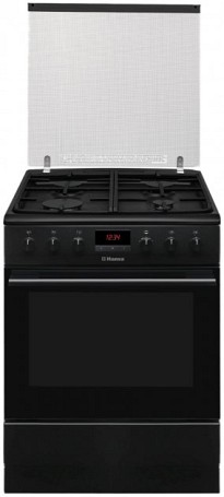 Плита комбінована Hansa FCMS682090 чорна