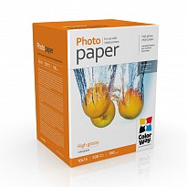 Фотопапір ColorWay глянцевий 180 г/м², 10х15, 500 арк. (PG1805004R)