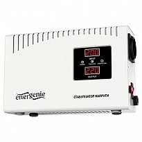 Стабілізатор EnerGenie EG-AVR-DW1000-01 White (1000 ВА) 600 Вт.