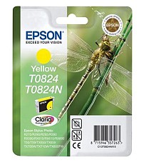 Картридж Epson T0824 Yellow