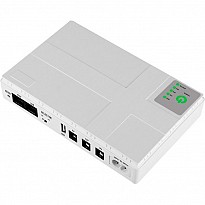ДБЖ для роутерів Mini Smart Portable UPS 10400 mAh 36W DC 5V/9V/12V/POE Білий (DC1036P)