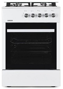 Плита газова Milano ML60 G1 /07C+біла (чавунні решітки)