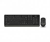 Комплект бездротовий (клавіатура+миша) A4Tech FG1010S Black/Grey