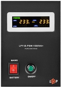 ДБЖ LogicPower LPY-B-PSW-1500VA+ (1050Вт) (4130)