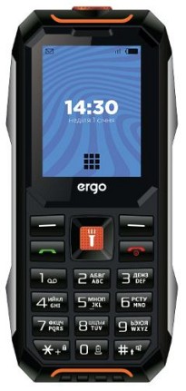 Мобільний телефон Ergo E182 Black Orange