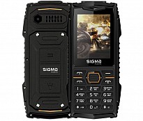 Мобільний телефон Sigma mobile X-treme AZ68 Black/Orange