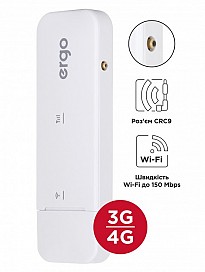 4G USB Wi-Fi роутер Ergo W02-CRC9