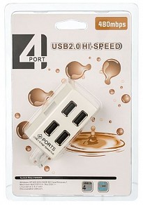 USB-хаб Atcom TD4004 (10724) White