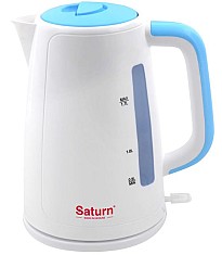 Електрочайник Saturn ST-EK8435U White/Blue