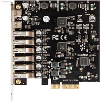 Плата розширення Frime PCI-E to USB3.2 Gen2 TYPE-A+C (6+2 порта) ASM3142+VL822 (ECF-PCIEtoUSB013)