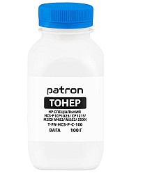 Тонер Patron HP HCS-P (M252/M452/M552) CYAN 100г (T-PN-HCS-P-C-100)