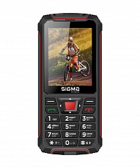Мобільний телефон Sigma X-treme PR68 Black-Red