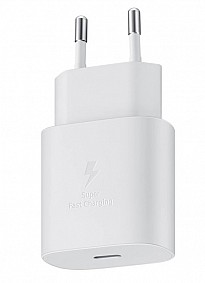 Зарядний пристрій Samsung 25 W Travel Adapter White (EP-TA800NWEGRU)