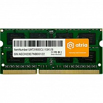 Оперативна пам’ять ATRIA 8 GB SO-DIMM DDR3 1600 MHz 