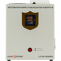 Стабілізатор напруги LogicPower LP-W-5000RD (3000W) White (10353)