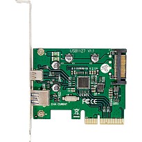 Плата розширення Frime PCI-E to USB3.1 TYPE-A+C (1+1 порты) ASM1142 (ECF-PCIEtoUSB009.LP)