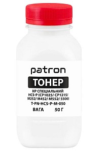 Тонер Patron HP HCS-P (M252/M452/M552) MAGENTA 50г (T-PN-HCS-P-M-050)