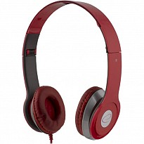 Навушники Esperanza EH145R Red Stereo audio Headphones TECHNO