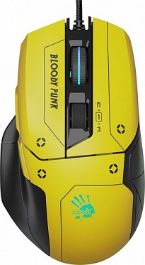 Миша ігрова A4Tech Bloody W70 Max Punk Yellow