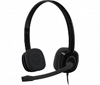  Навушники Logitech H151 Stereo Black (981-000589)