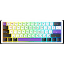 Клавіатура дротова Hator Hellyberry HK60 White-Violet