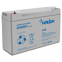 Акумуляторна батарея Merlion 6V-9Ah (GP690F1)