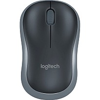 Миша Logitech M185 (910-002238) Grey USB бездротова