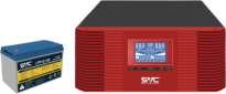 ДБЖ Marsriva SVC XL-600 1200ВА/1000Вт LiFePO4 100Ah/1280Wh (XL-1200+12.8V 100Ah)