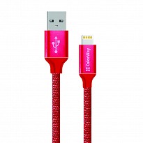 Кабель ColorWay USB-Lihgtning, 1м Red