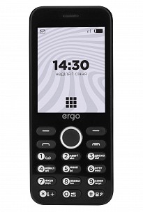 Мобільний телефон Ergo B281 Black