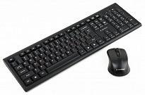 Комплект (клавіатура + мышка)  Gembird KBS-WM-03-UA USB Black