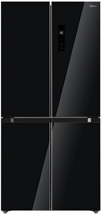 Холодильник Midea MDRF632FGF22 (чорне скло)